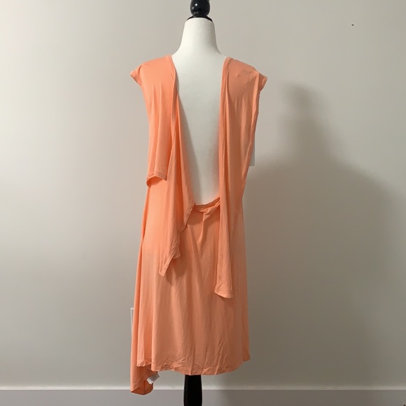 MM6 Asymmetrical Knotted Wrap Shirt Dress - Picture 3 of 12